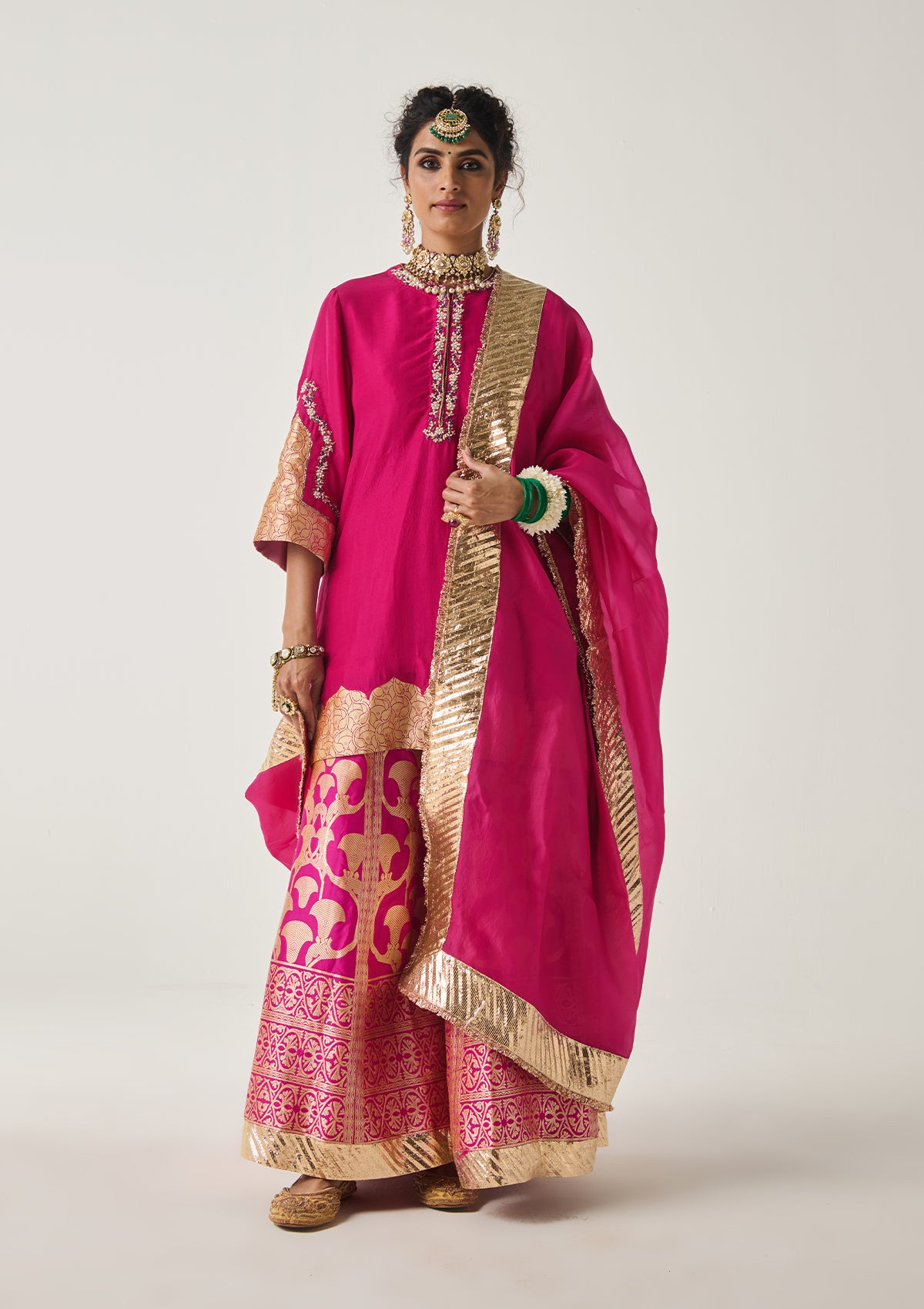 Zohra Rani Silk Kurta