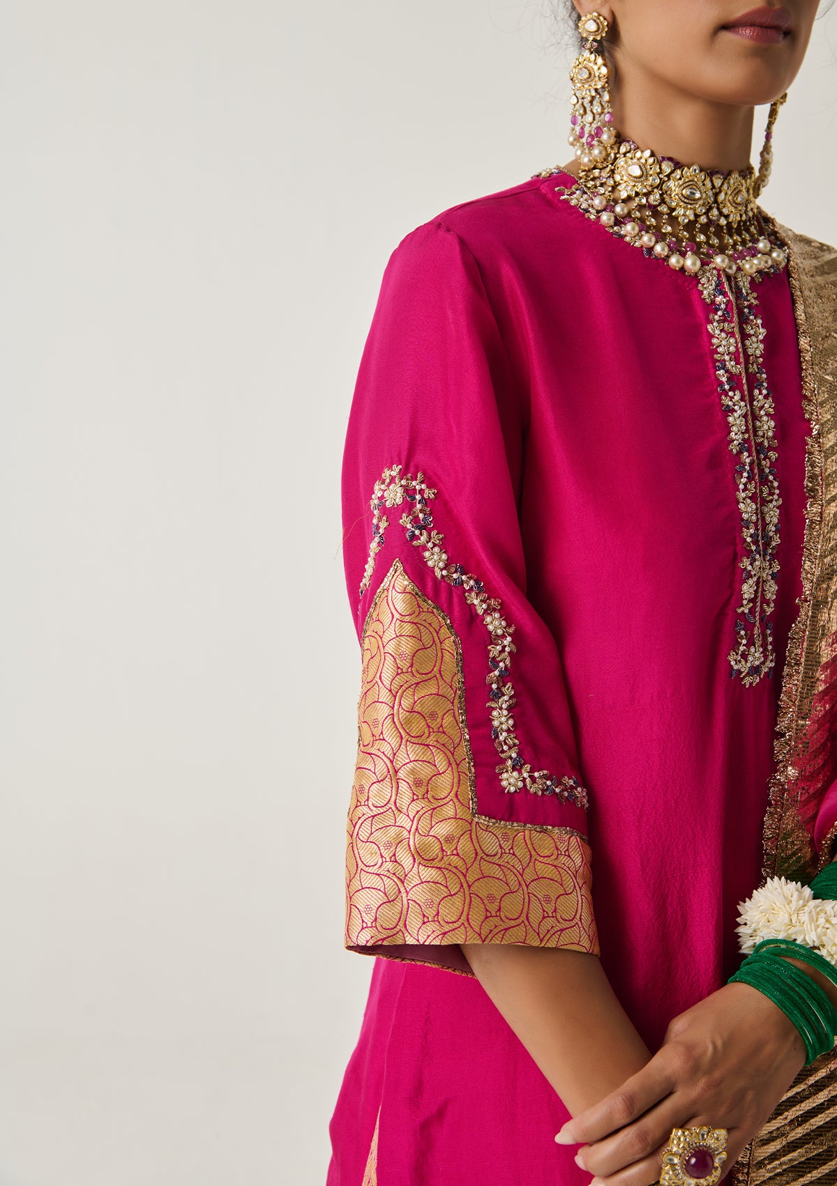 Zohra Rani Silk Kurta