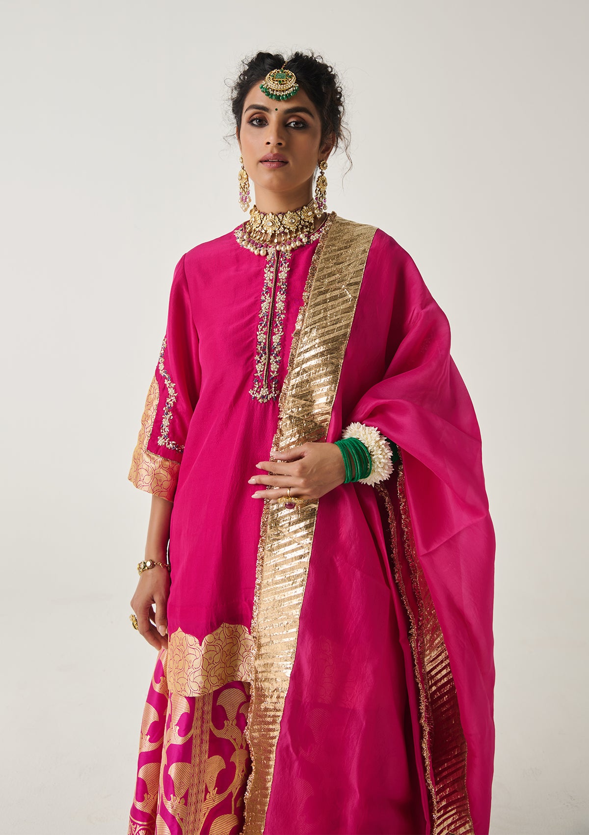 Zohra Rani Silk Kurta